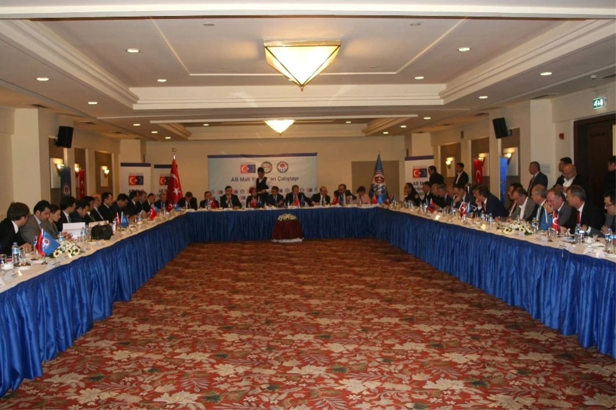 AB Mali Yardımları Çalıştayı" Avrupa Birliği Bakan Yardımcısı Ali Şahin\'in Katılımıyla Trabzon\'da...