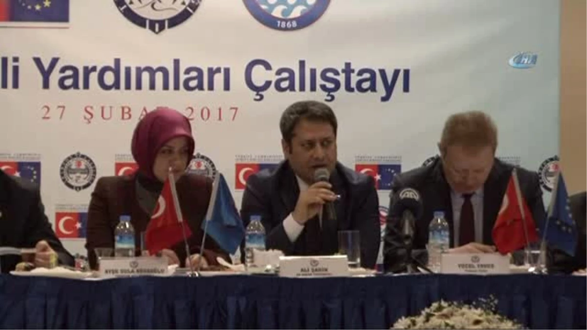 AB Mali Yardımları Çalıştayı" Avrupa Birliği Bakan Yardımcısı Ali Şahin\'in Katılımıyla Trabzon\'da...