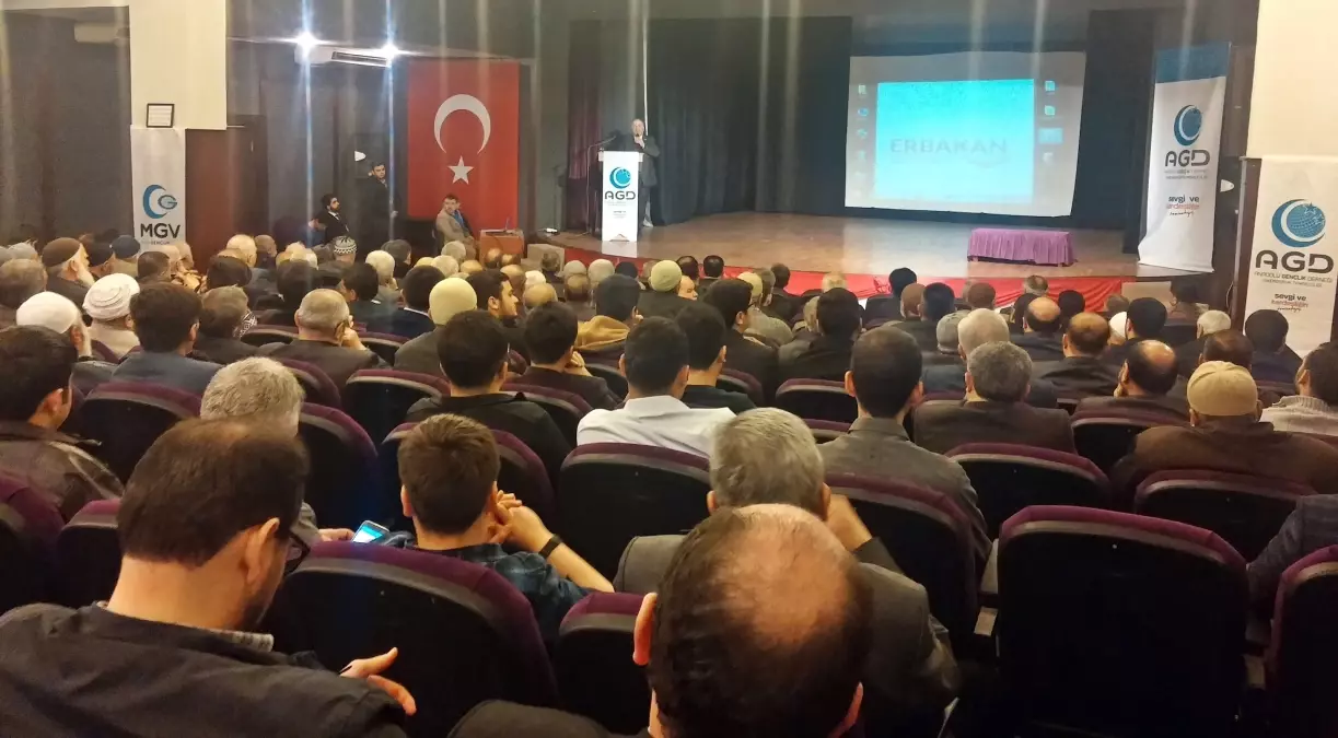 AGD Hatay, Erbakan Ve Şehitler Gecesi Düzenledi