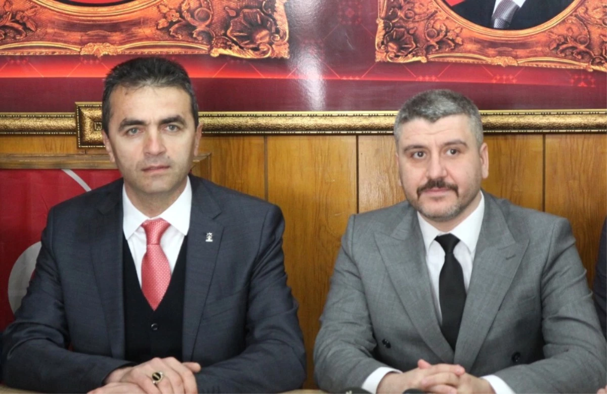 AK Parti İl Başkanı Doğanay, MHP İl Başkanı Evcil\'i Ziyaret Etti