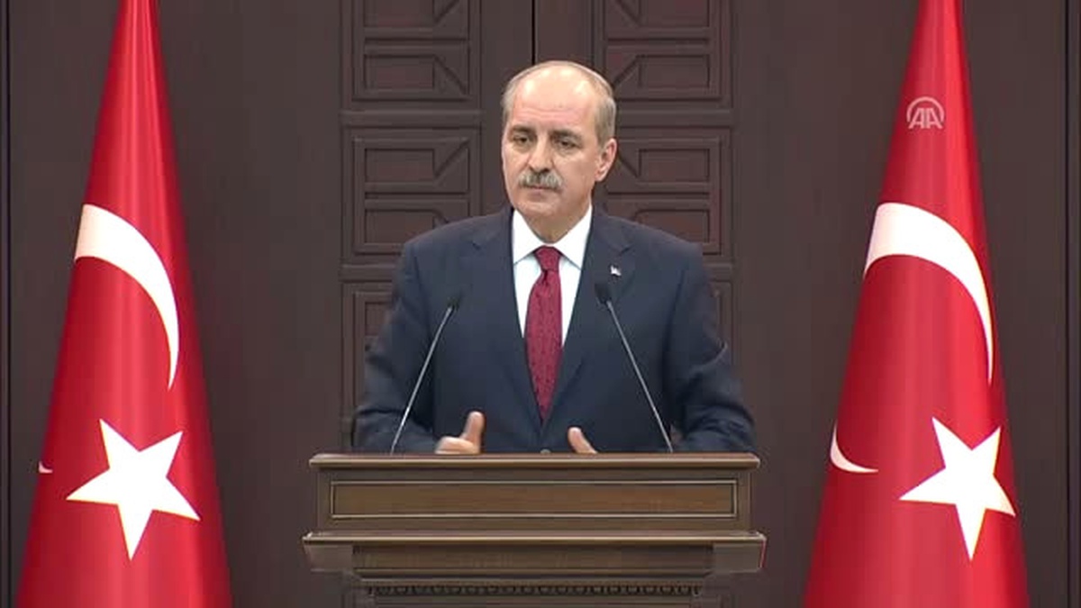 Başbakan Yardımcısı Kurtulmuş - Bakanlar Kurulu Gündemi