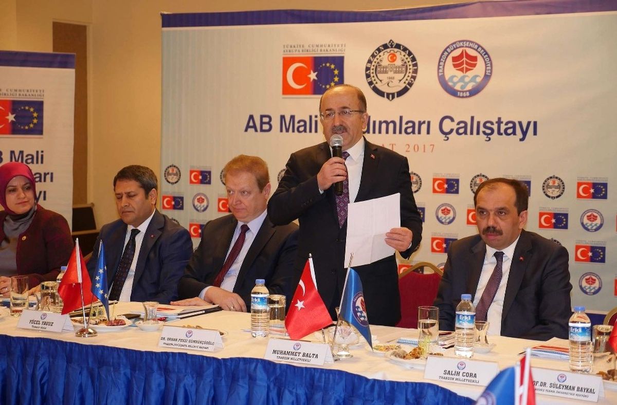 Başkan Gümrükçüoğlu AB Mali Yardımları Çalıştayı\'nda Konuştu