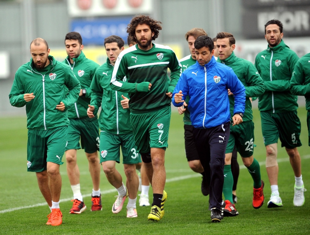 Bursaspor, Gaziantepspor Maçına Hazırlanıyor