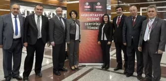 Çorum Ticaret Borsası '5 Yıldız' Seviyesinde Akreditasyon Belgesi Aldı