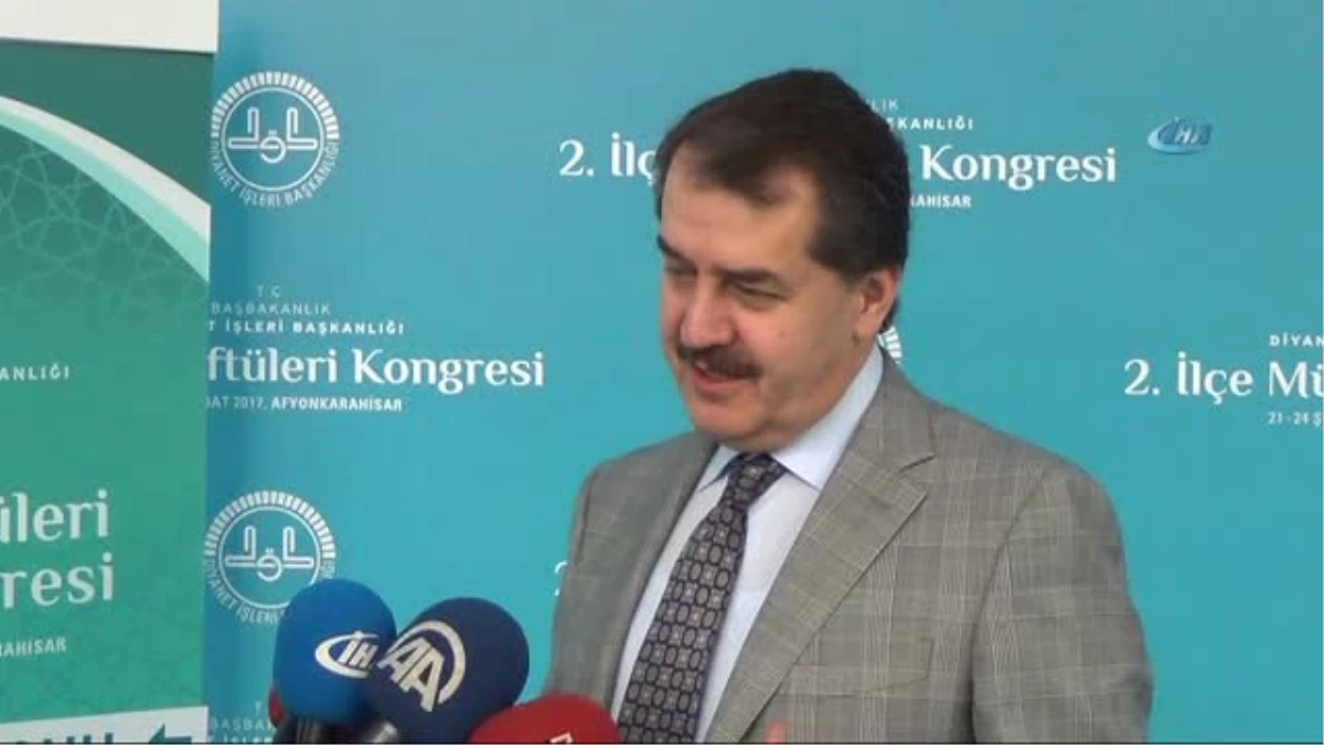 Diyanet İşleri Başkan Yardımcısı Prof. Dr. Mehmet Emin Özafşar: "Kurumun Statüsü Başta Olmak Üzere...