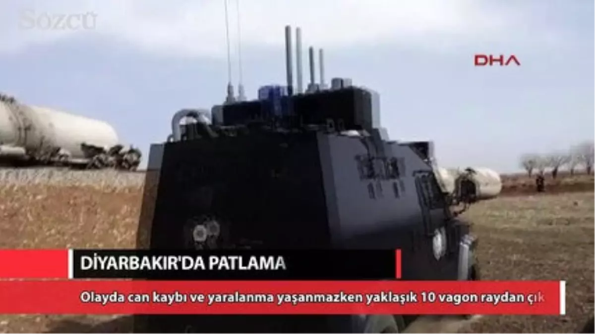 Diyarbakır\'da El Yapımı Patlayıcı Patladı