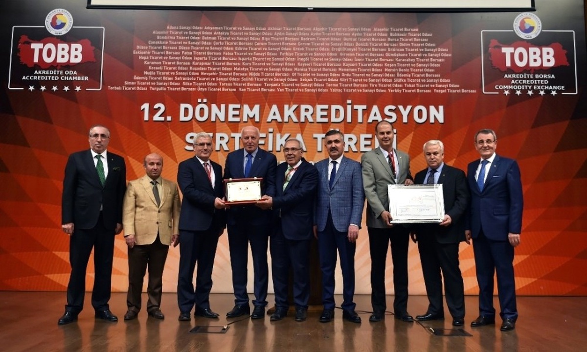 Dtb\'ye Yüksek Puanlı Akreditasyon Ödülü
