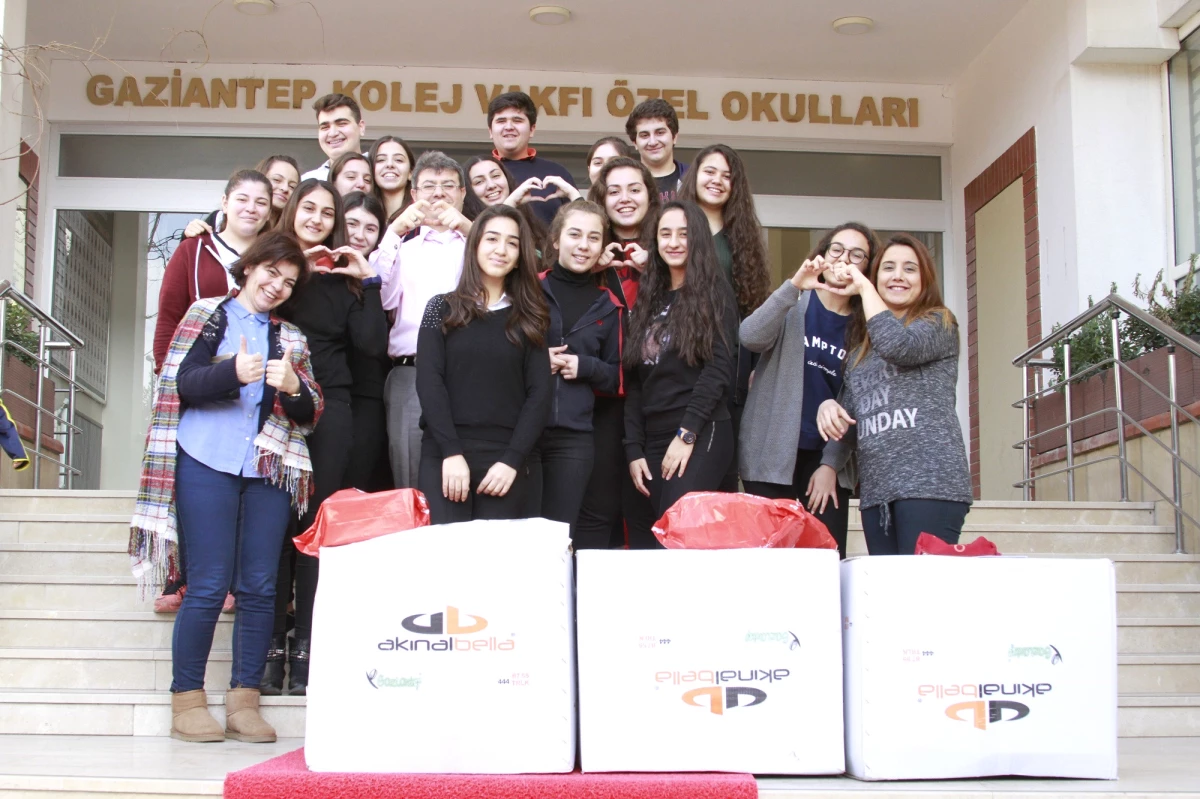 Gaziantep Kolej Vakfı öğrencilerinden örnek proje