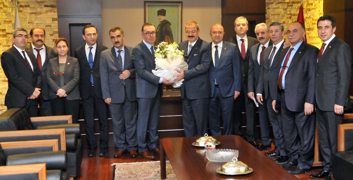Gaziantep Vergi Dairesi Başkan Vekili Halil Tekin, Gso Ziyareti