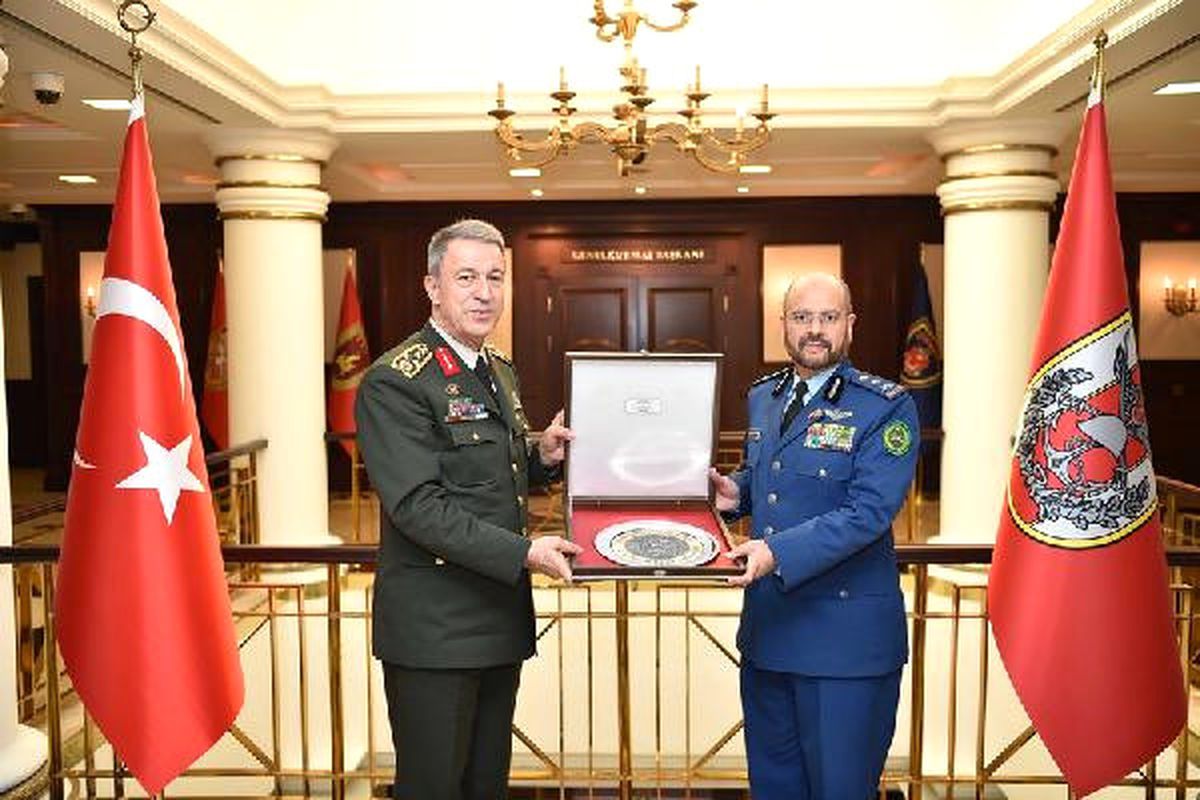 Hulusi Akar, Suudi Arabistan Genelkurmay Başkan Yardımcısı Fayyad Hamed Alruwaılı ile Görüştü