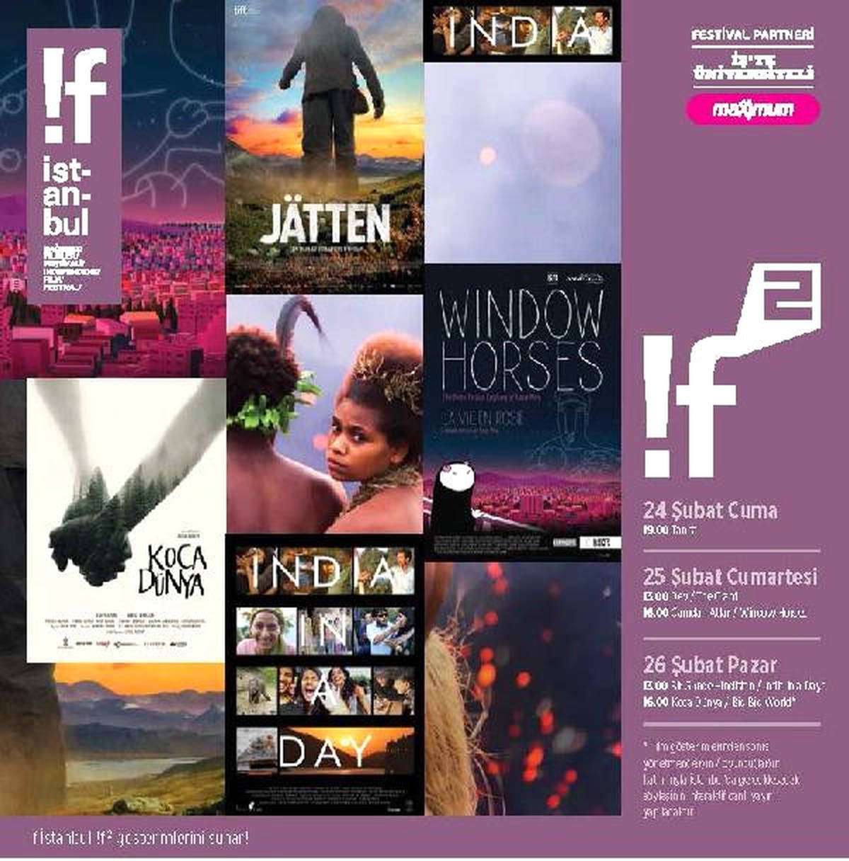 İstanbul\'daki Film Festivali, Aynı Anda Agü\'de