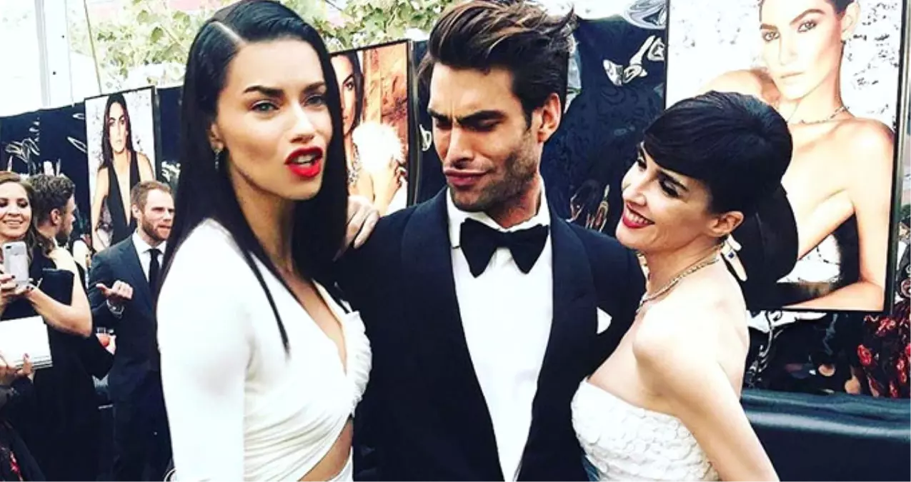 Jon Kortajarena\'nın, Adriana Lima\'nın Göğüslerine Bakması Instagram\'ı Salladı