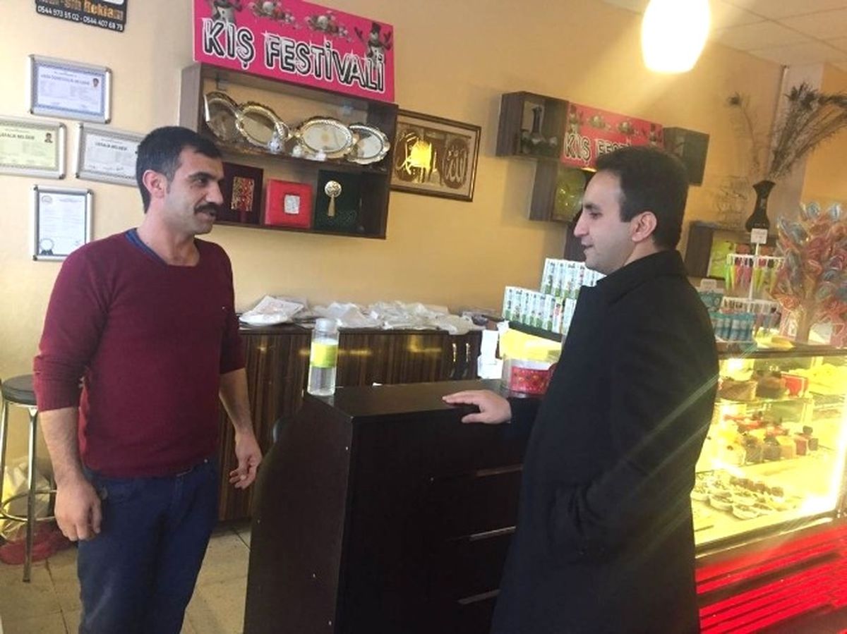 Kaymakam Dundar\'dan Esnafa Ziyaret