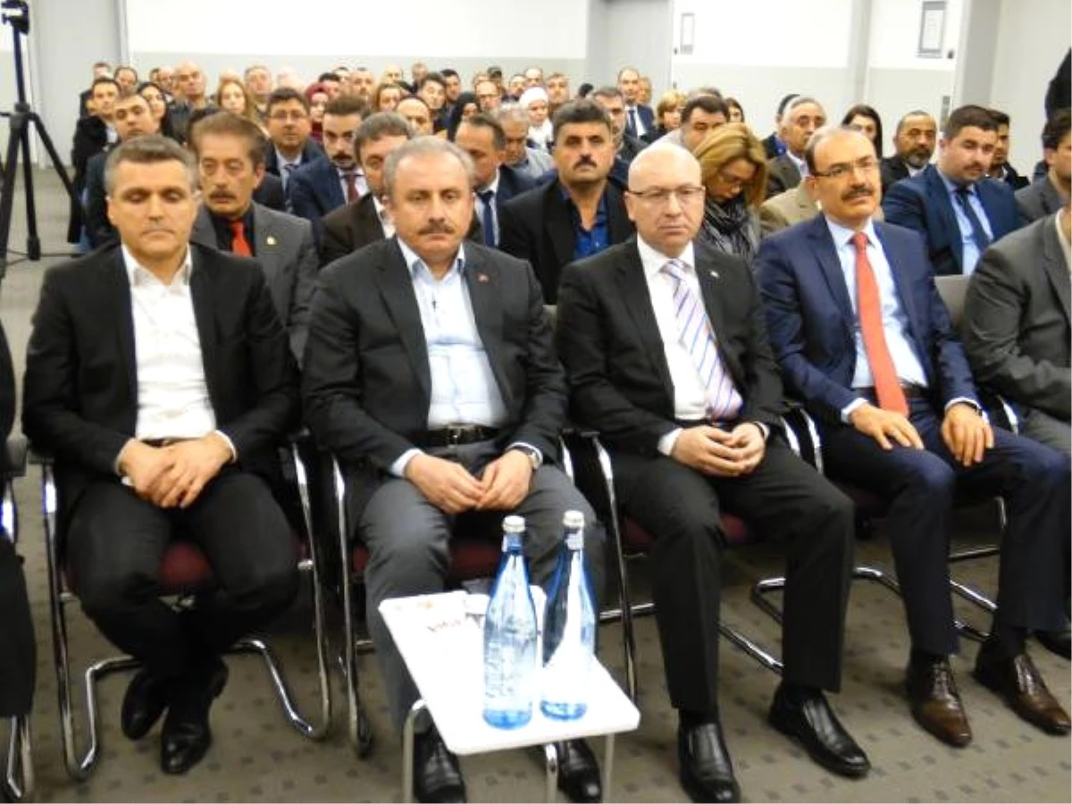 Prof. Dr. Mustafa Şentop Uetd Konferansına Katıldı