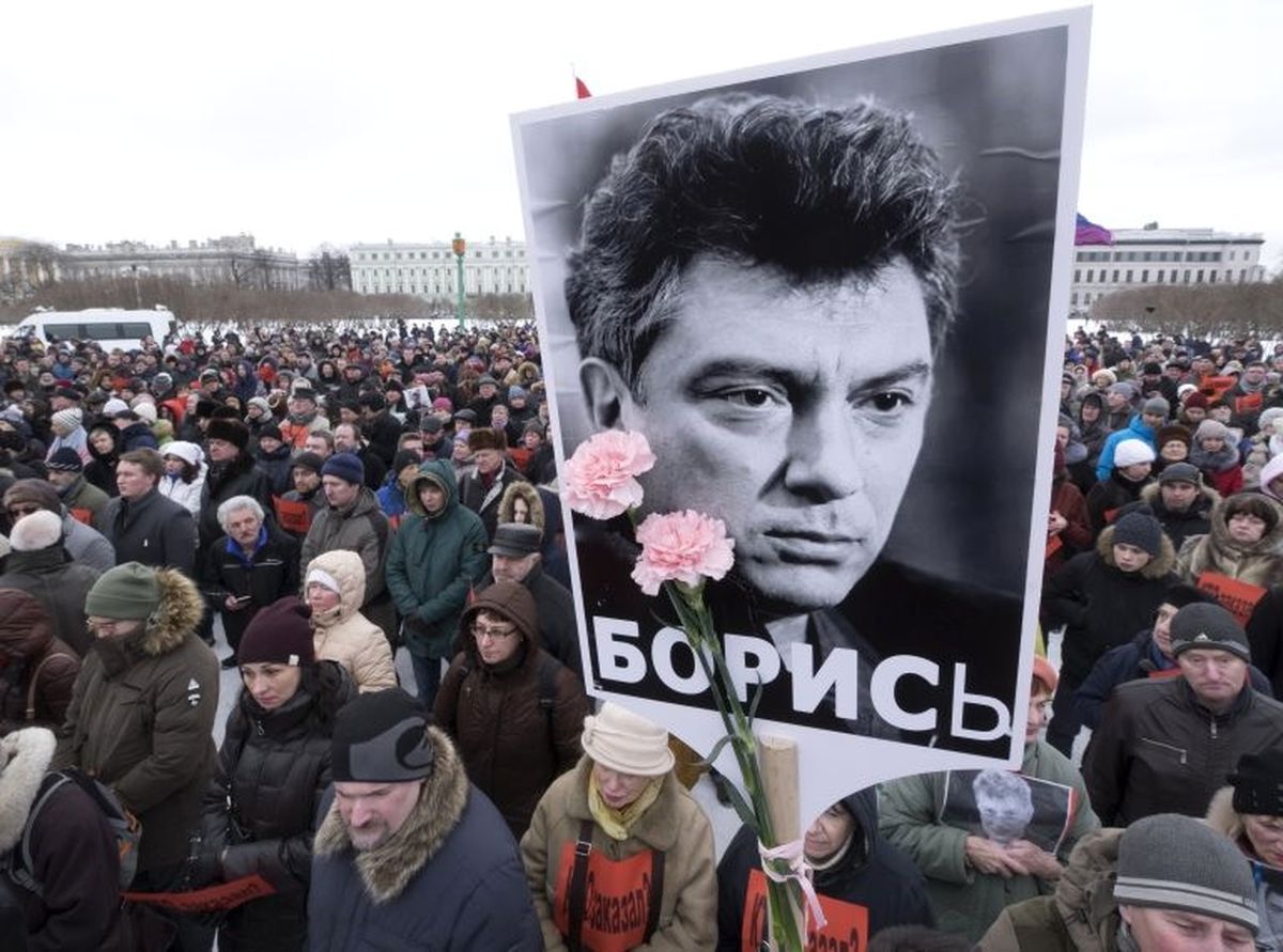 Putin, Muhalif Lidere Suikastın Yıldönümünde Protesto Edildi