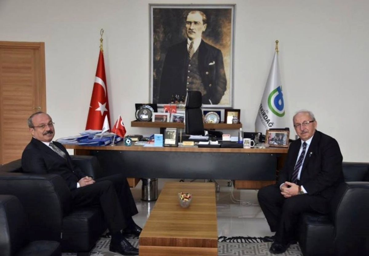 Tekirdağ İl Emniyet Müdürü Aydın, Büyükşehir Belediyesi\'ni Ziyaret Etti