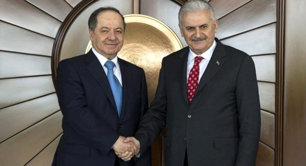 Yıldırım-Barzani Görüşmesinde Terörle Mücadelede Kararlılık Vurgusu