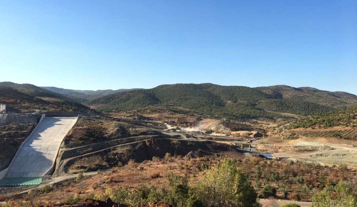 Yukarı Afrin Barajı\'nda Yüzde 27 Fiziki Gerçekleşmeye Ulaşıldı