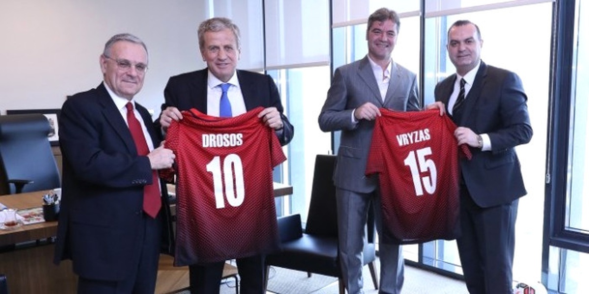 Yunanistan Futbol Federasyonundan Tff\'ye Ziyaret
