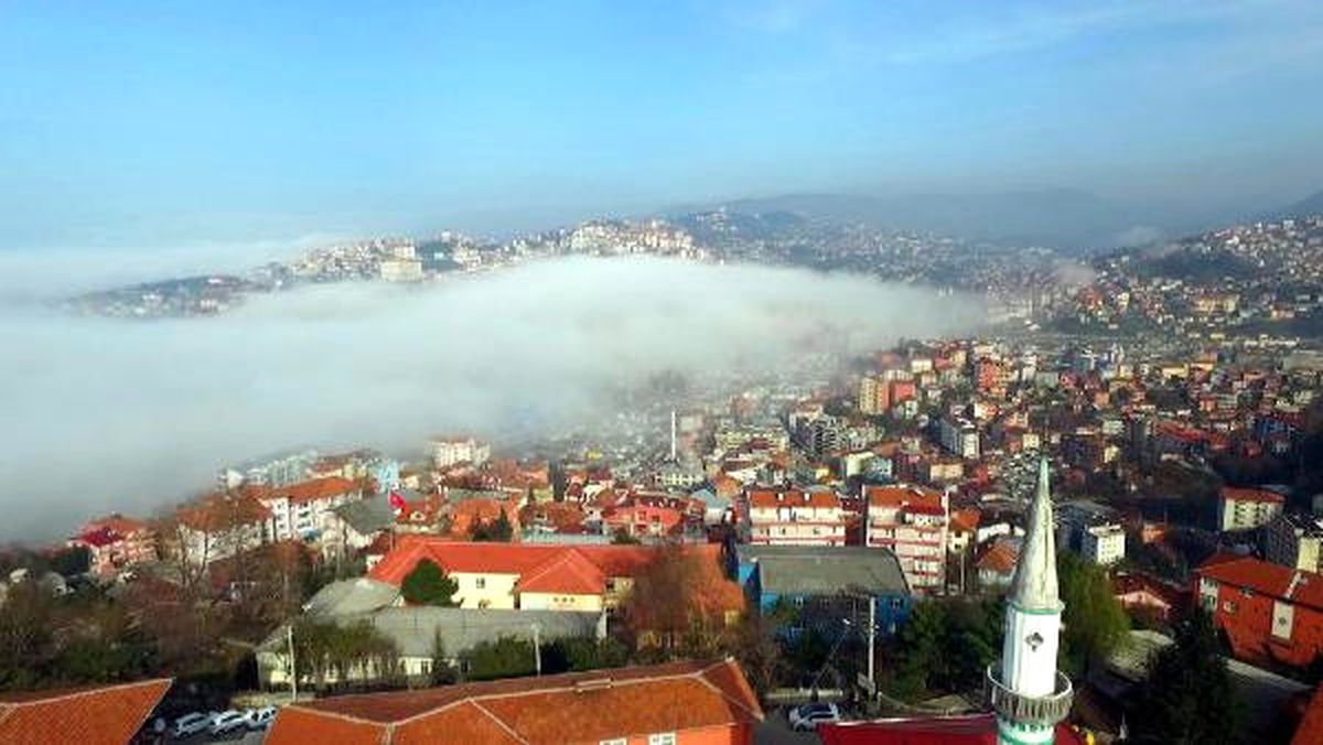 Zonguldak\'ta Yoğun Sis