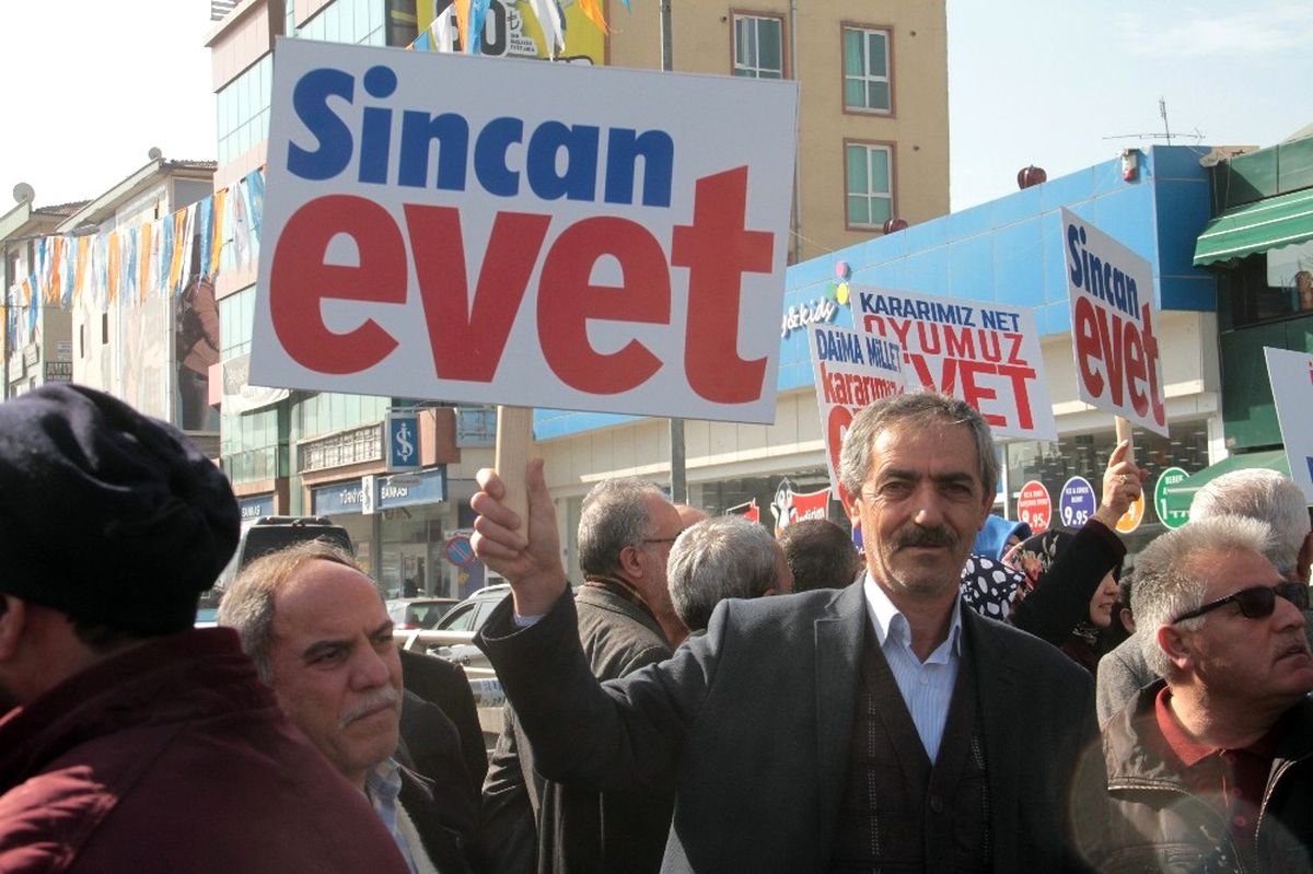 28 Şubat Sincan\'da Protesto Edildi