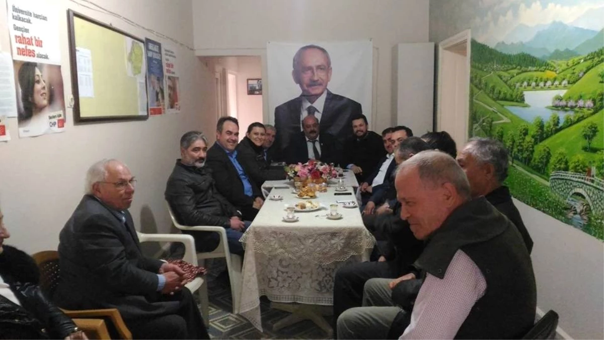 AK Parti\'den CHP İlçe Başkanlığına Ziyaret