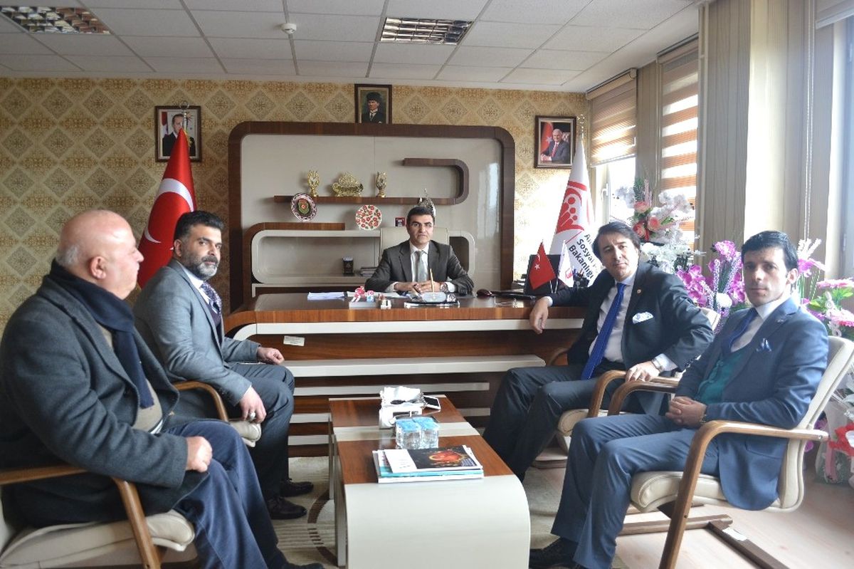 AK Parti Milletvekili Aydemir, Asp İl Müdürlüğünü Ziyaret Etti