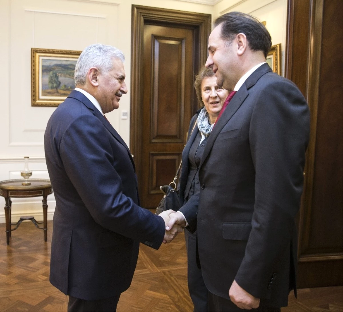 Başbakan Yıldırım, Sırbistan Başbakan Yardımcısını Kabul Etti
