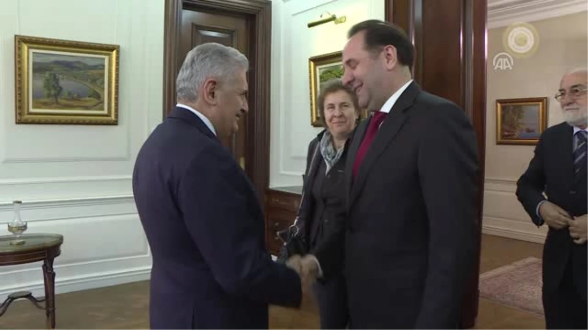 Başbakan Yıldırım, Sırbistan Başbakan Yardımcısı Ljajic\'i Kabul Etti