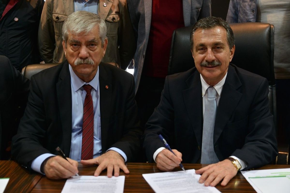 Başkan Ataç, Disk ile Sözleşmeyi İmzaladı