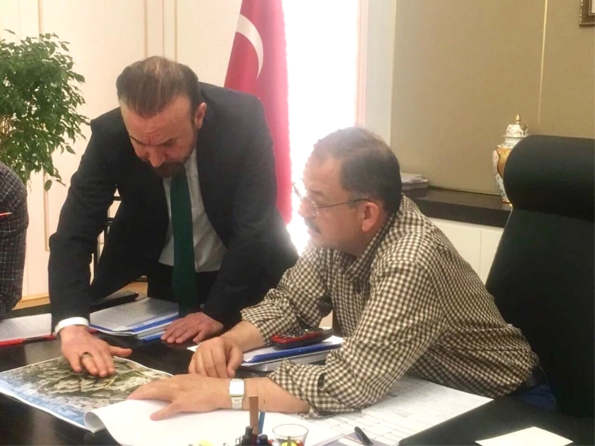 Başkan Doğan, Ankara\'da Temaslarda Bulundu
