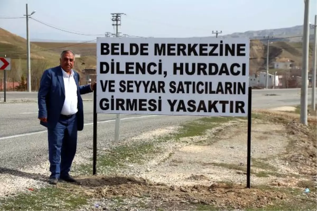 Beldeye Hurdacı, Dilenci ve Seyyar Satıcının Girmesi Yasaklandı