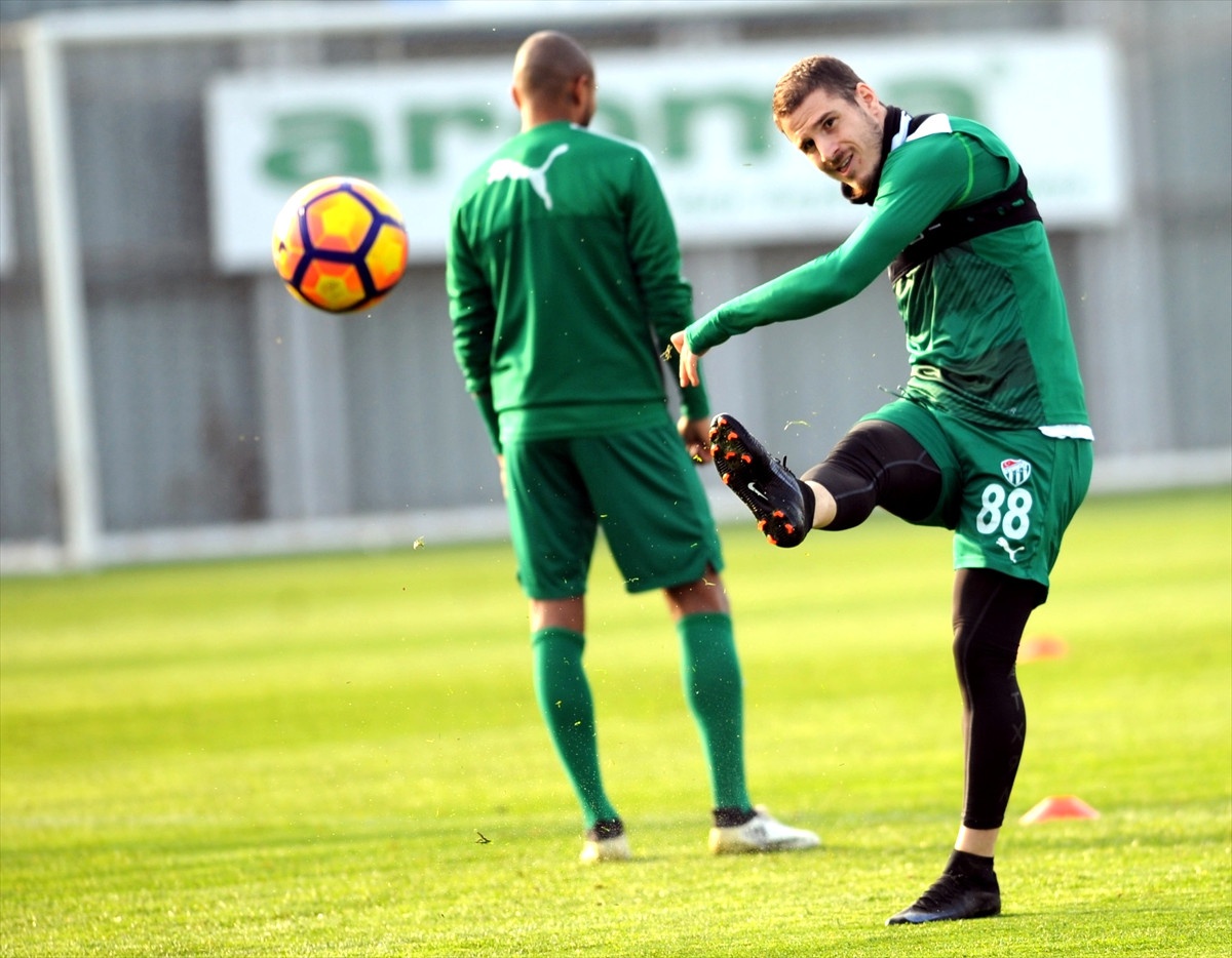 Bursaspor\'da Gaziantepspor Maçı Hazırlıkları