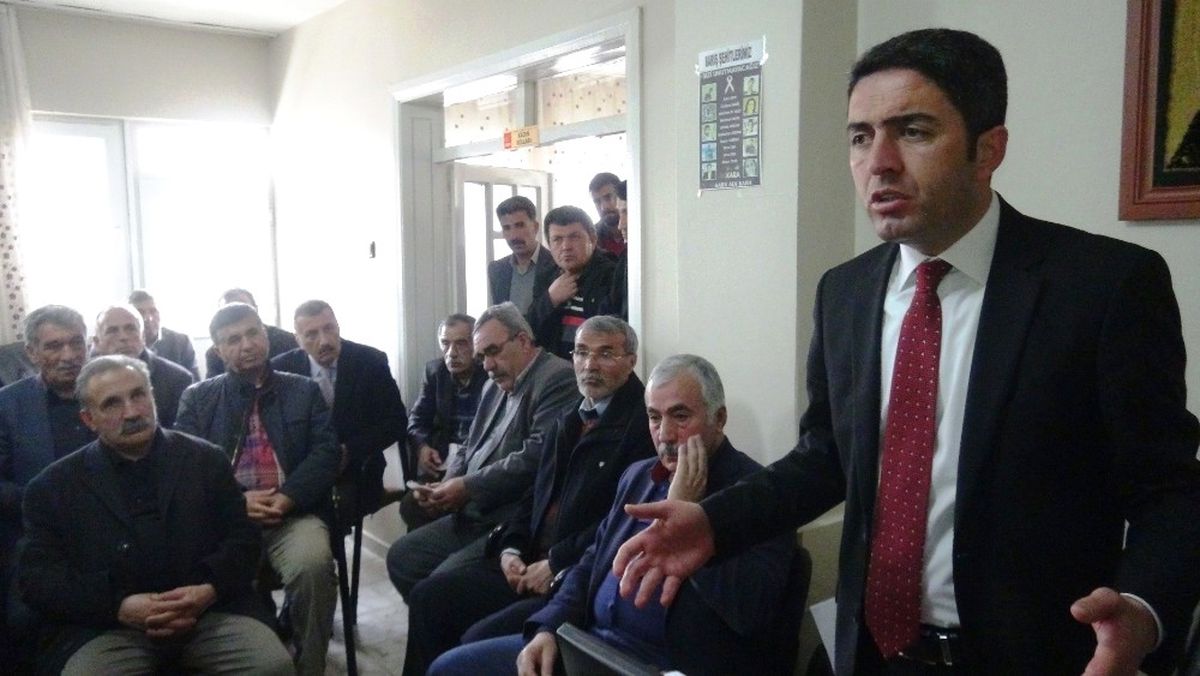 CHP İl Başkanı Kiraz\'dan Doğanşehir\'e Ziyaret