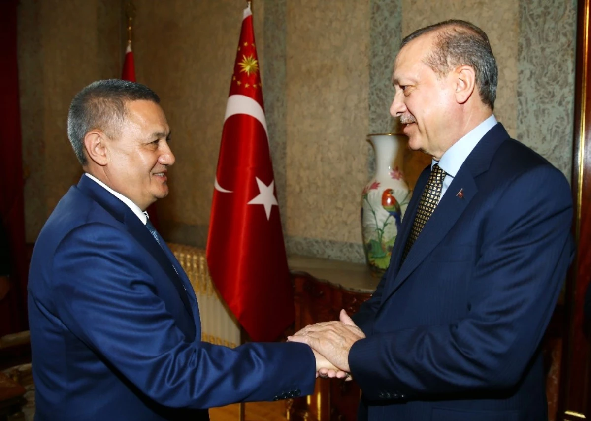 Cumhurbaşkanı Erdoğan, Özbekistan Başbakan Yardımcısı Azimov\'u Kabul Etti