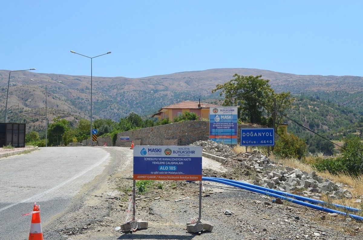 Doğanyol\'un İçme Suyu ve Kanalizasyon Altyapısı Tamamen Yenilendi