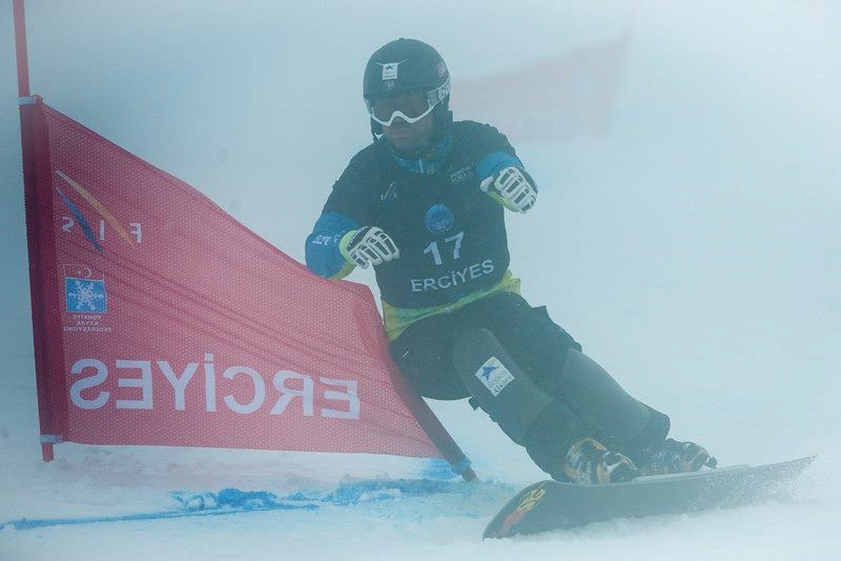 Dünyanın En İyi Snowboardcuları \'ERCİYES\'TE