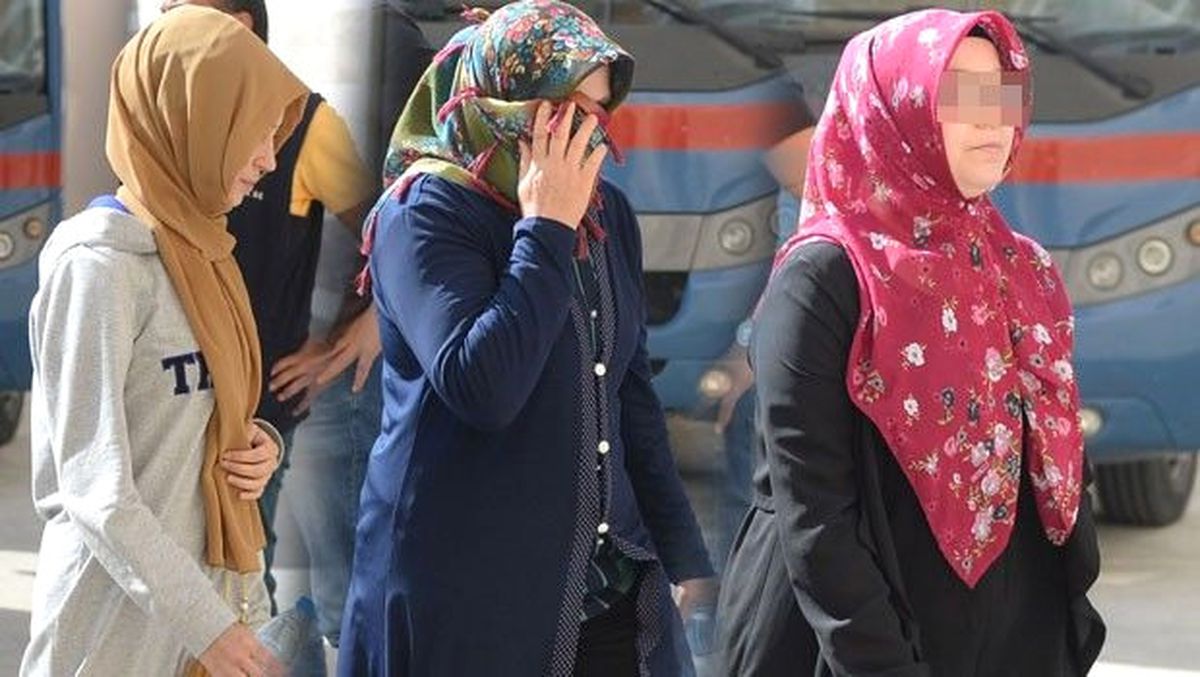 Fetö\'cü 7 Kadın Tutuklandı