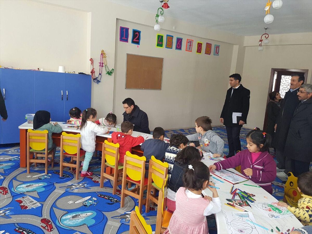Gürpınar\'da "Okul Öncesi Eğitim Merkezi" Açıldı