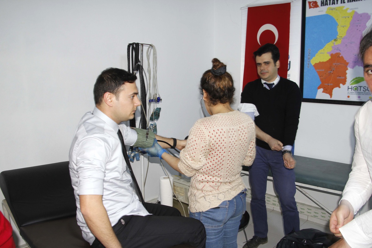 Hatsu Personelleri Sağlık Taramasından Geçirildi