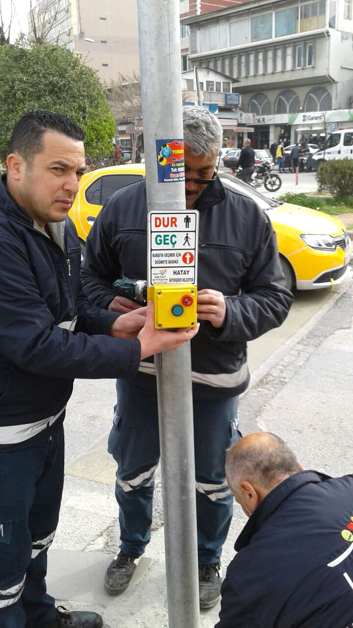 HBB Ekipleri Tarafından Butonlu Sinyalizasyon Sistemi Kuruldu