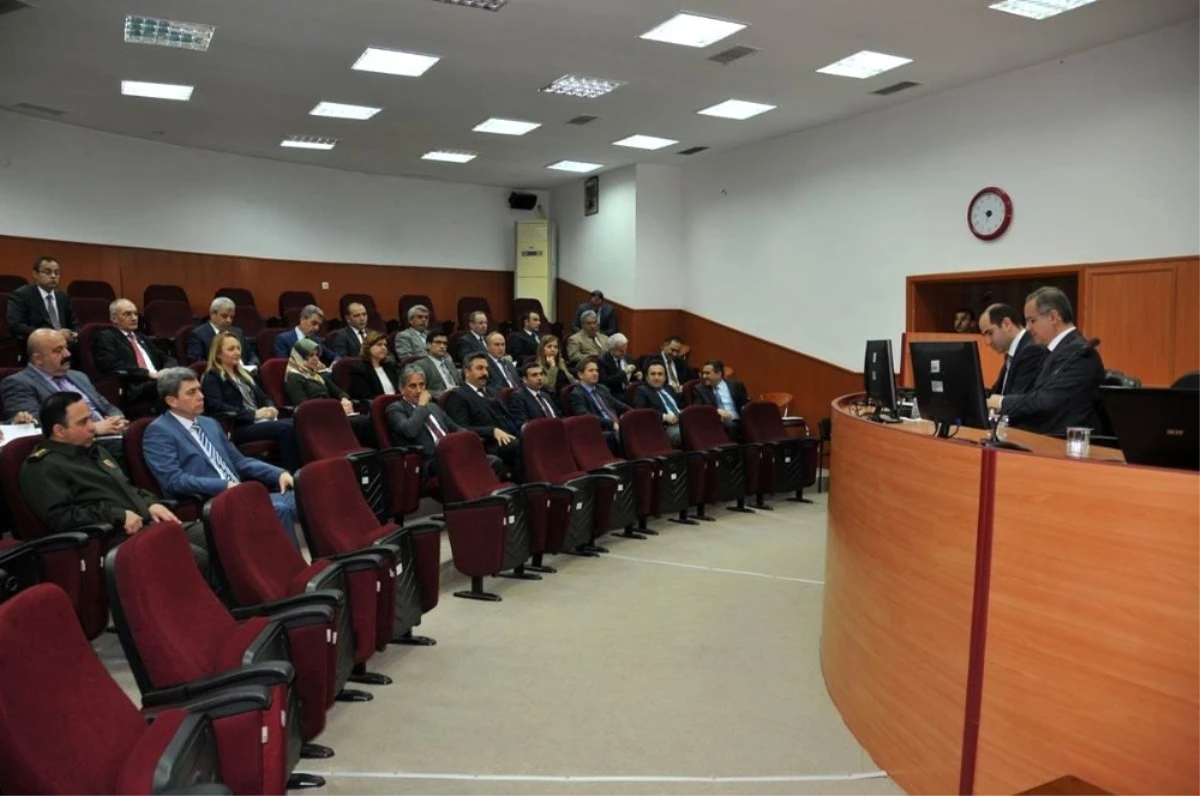 Karaman\'da İl İdare Şube Başkanları Toplantısı