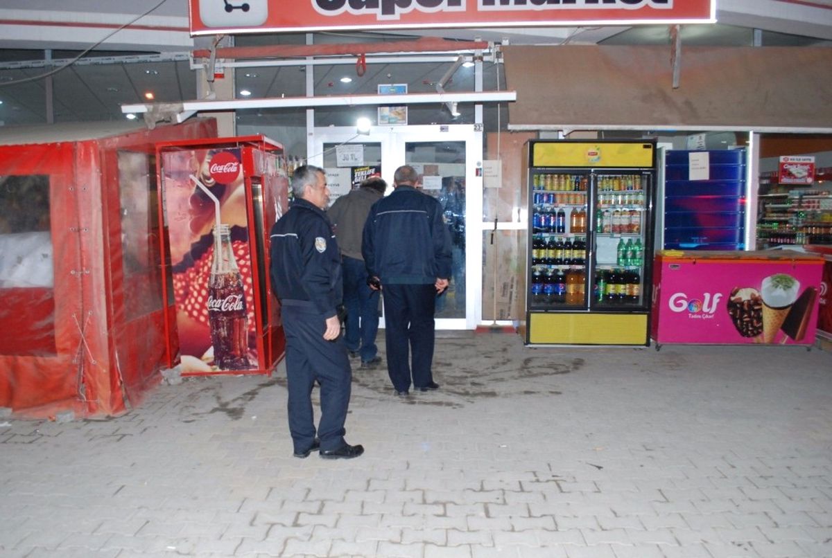 Marketten Silahlı Soygun