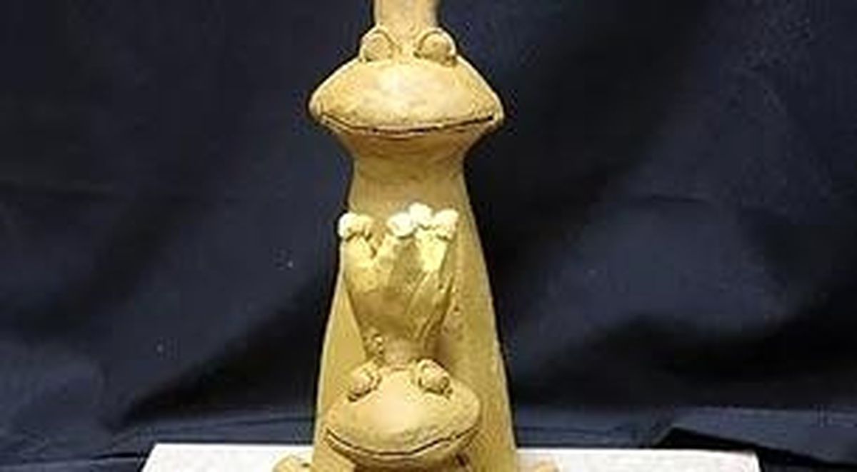 Masterpiece Heykel - Kurbağa Kral