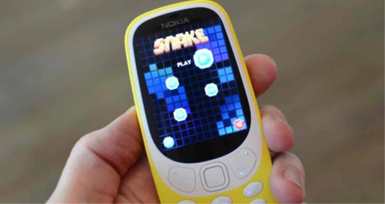 Nokia 3310\'un Yeni \'Yılan\' Oyunun Tanıtımı Yayınlandı