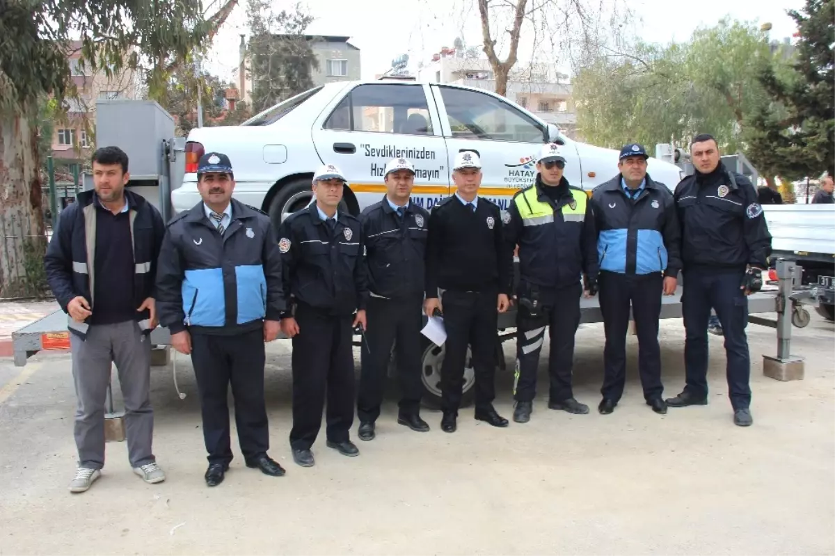 Samandağ\'da Trafik Güvenliği Çalışması