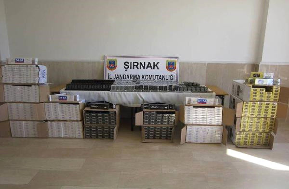 Şırnak\'ta 6 Milyon Değerinde Kaçak Mazleme Ele Geçirildi