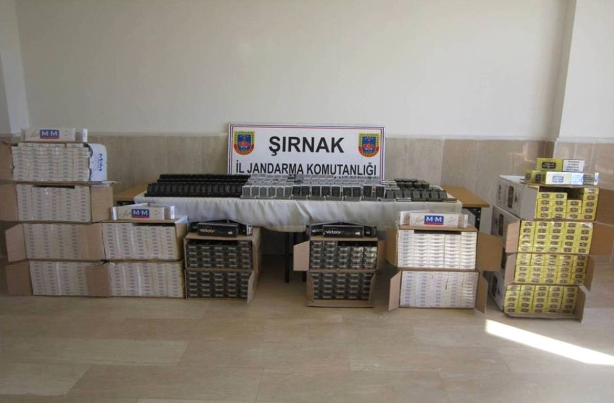 Şırnak\'ta Kaçakçılık Operasyonları