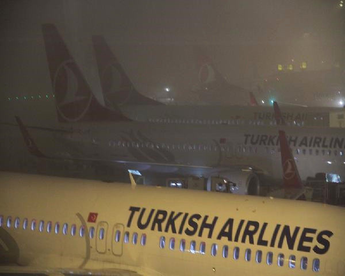 Sis Hava Ulaşımını Olumsuz Etkiliyor