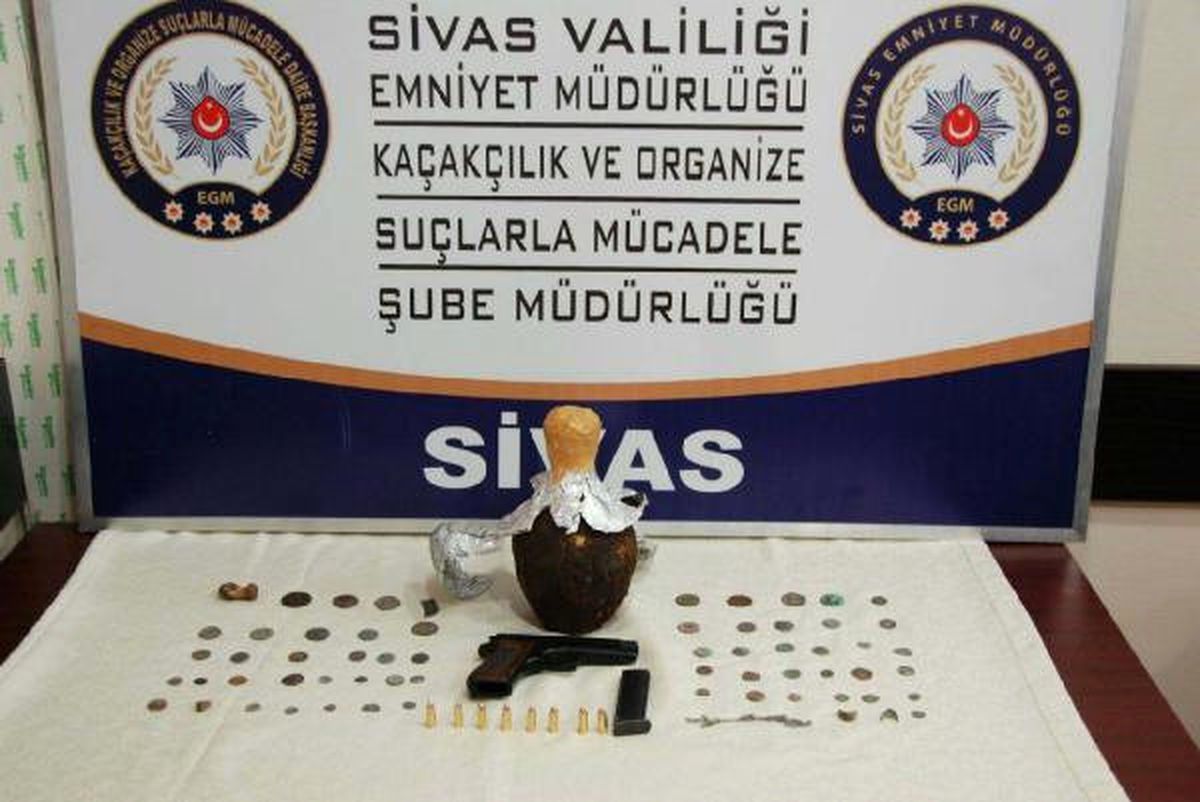 Sivas\'ta Tarihi Eser Operasyonu